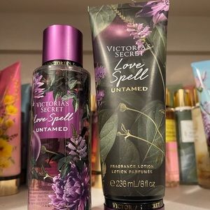 Victoria secret lotion and mist set